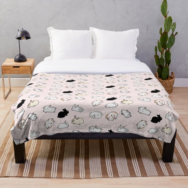 Bunny Rabbits Throw Blanket