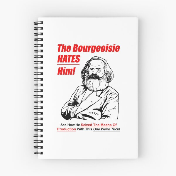 Item preview, The Bourgeoisie Hates Him designed and sold by Yipptee Shirts.