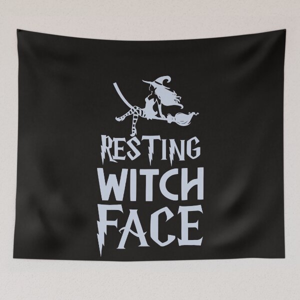 Item preview, Resting witch face designed and sold by WorldOfTeesUSA.