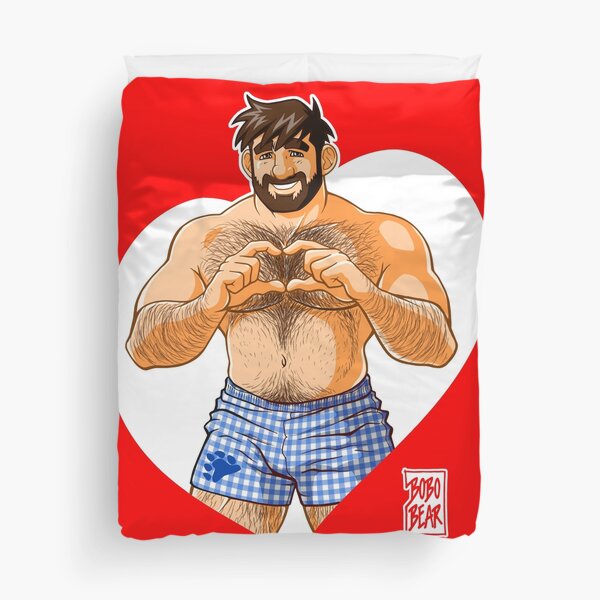 ADAM I LOVE YOU - HEART Duvet Cover