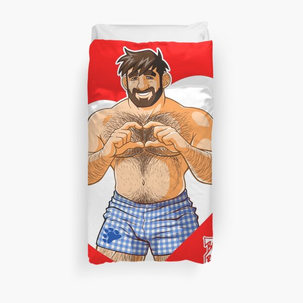 ADAM I LOVE YOU - HEART Duvet Cover