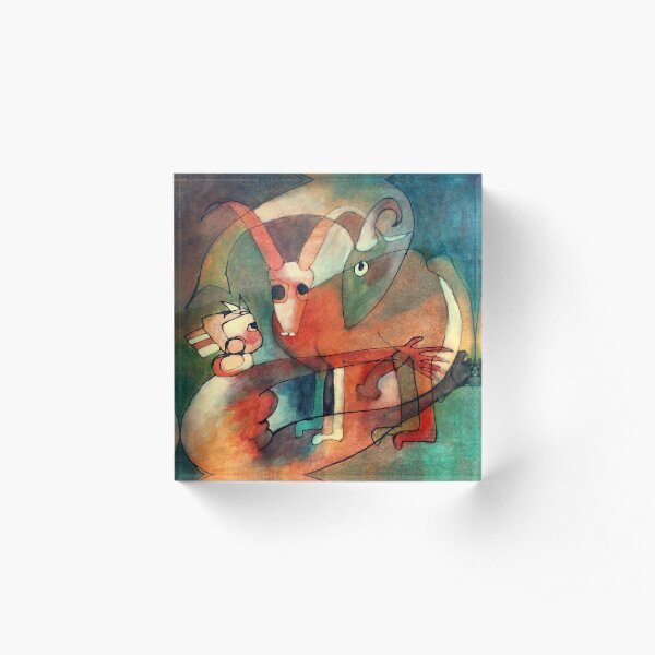 Come Closer Acrylic Block