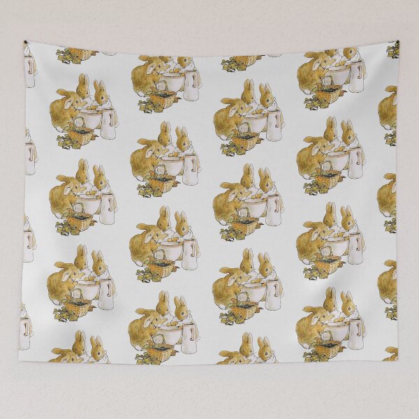 Artikelvorschau, Hasen kochen bei Beatrix Potter entworfen und verkauft von Vintage Designs +.