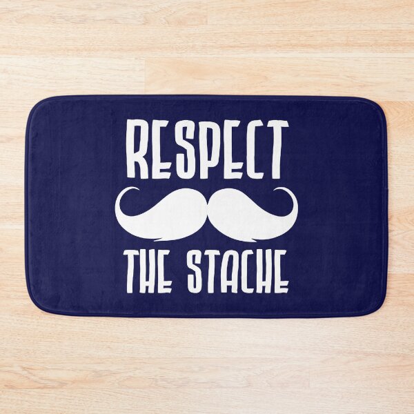 Item preview, Respect the Stache designed and sold by RAWWR.