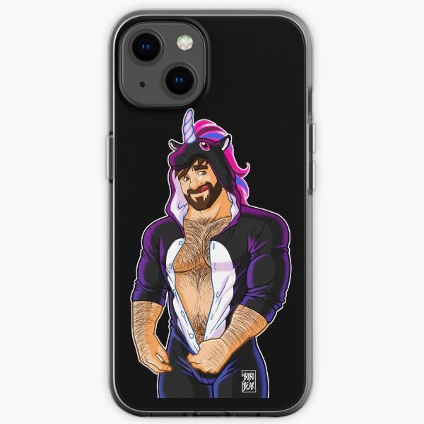 ADAM LIKES UNICORNS iPhone Soft Case