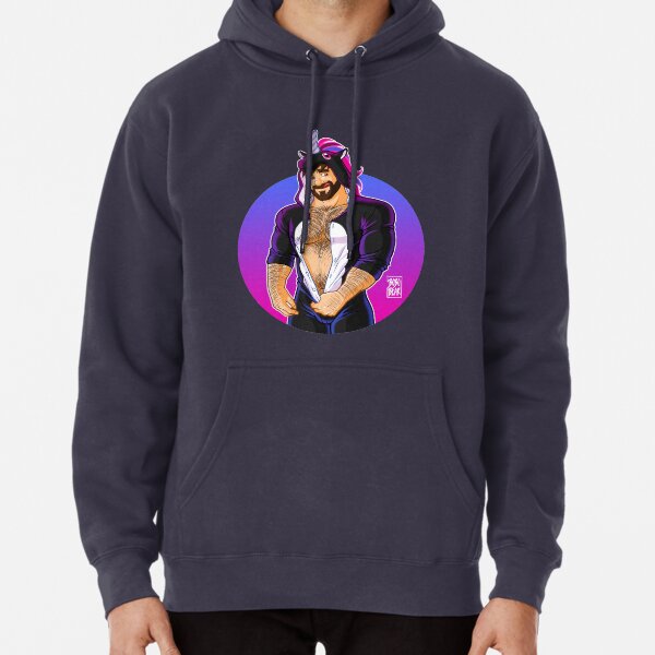 ADAM LIKES UNICORNS Pullover Hoodie