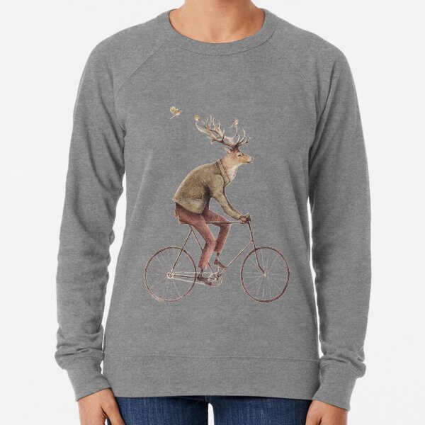 Even a Gentleman rides Lightweight Sweatshirt