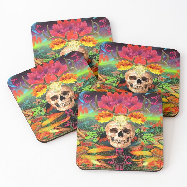 Item preview, Harvest Skull 5 designed and sold by Discordant Dreams Art.