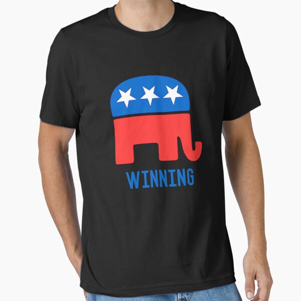 Item preview, Republican GOP Elephant Winning designed and sold by flippinsg.