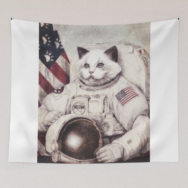 Item preview, Meow out of space designed and sold by mikekoubou.