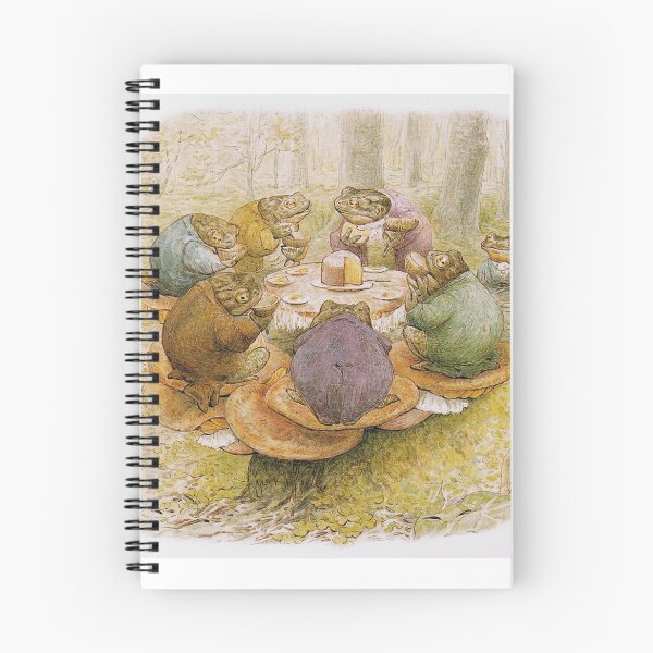 Item preview, Frog tea party by Beatrix Potter designed and sold by Vintage Designs +.
