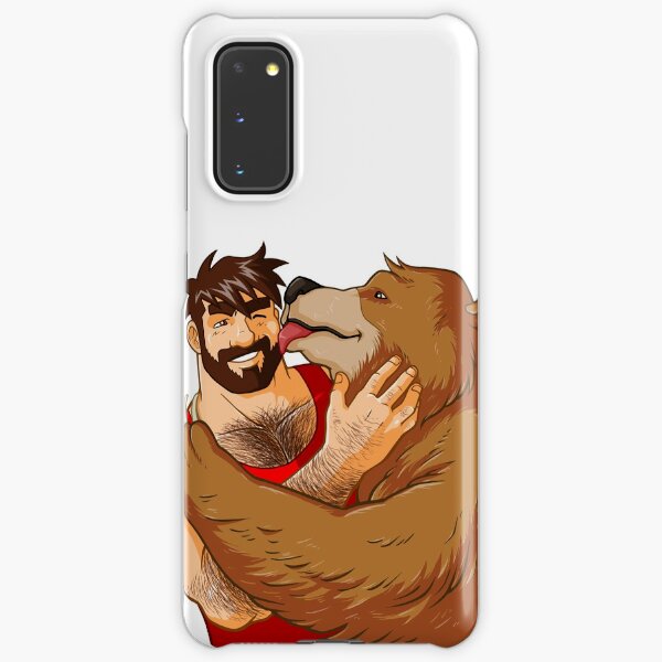 BEAR KISS - NO BACKGROUND Samsung Galaxy Snap Case