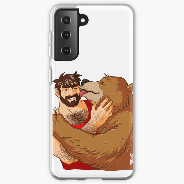 BEAR KISS - NO BACKGROUND Samsung Galaxy Soft Case