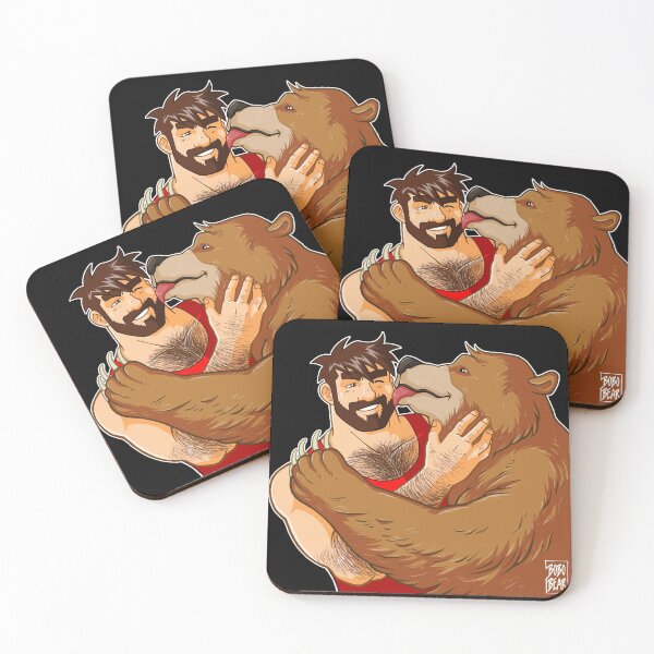 Item preview, BEAR KISS - NO BACKGROUND designed and sold by bobobear.