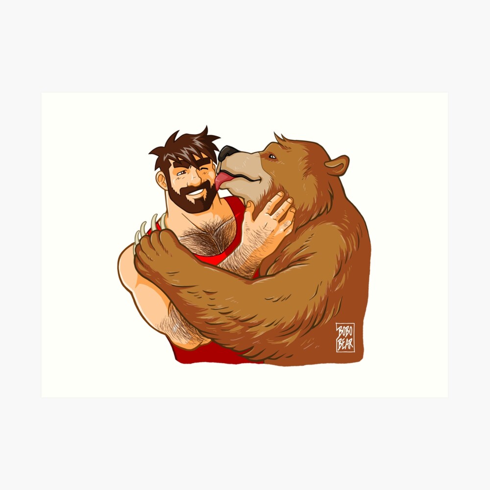 BEAR KISS - NO BACKGROUND