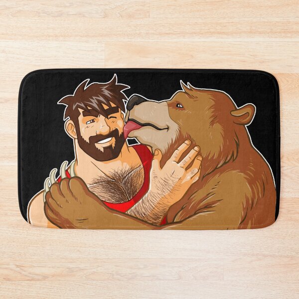 Item preview, BEAR KISS - NO BACKGROUND designed and sold by bobobear.