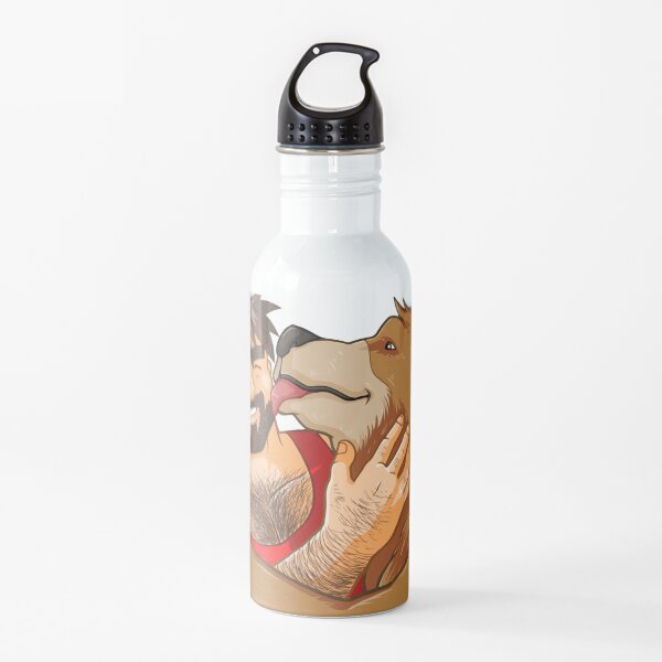 BEAR KISS - NO BACKGROUND Water Bottle