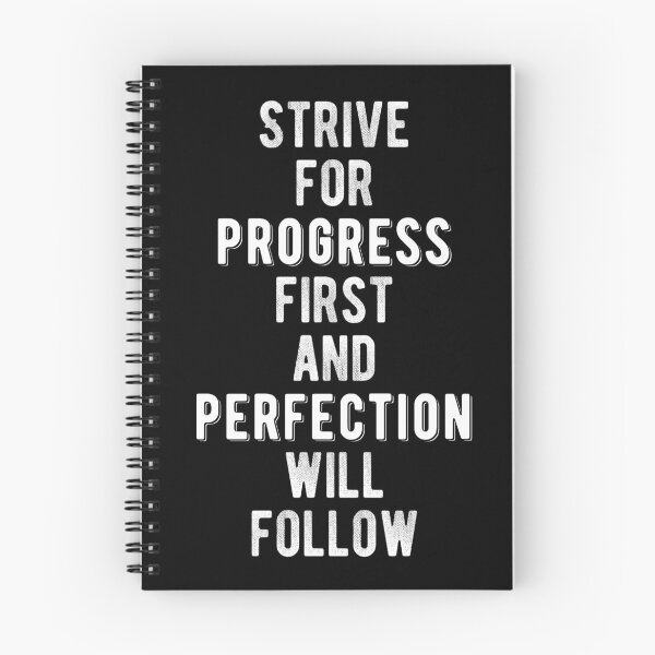 Item preview, Inspirational - Strive For Progress Quote designed and sold by MotivationFlow.