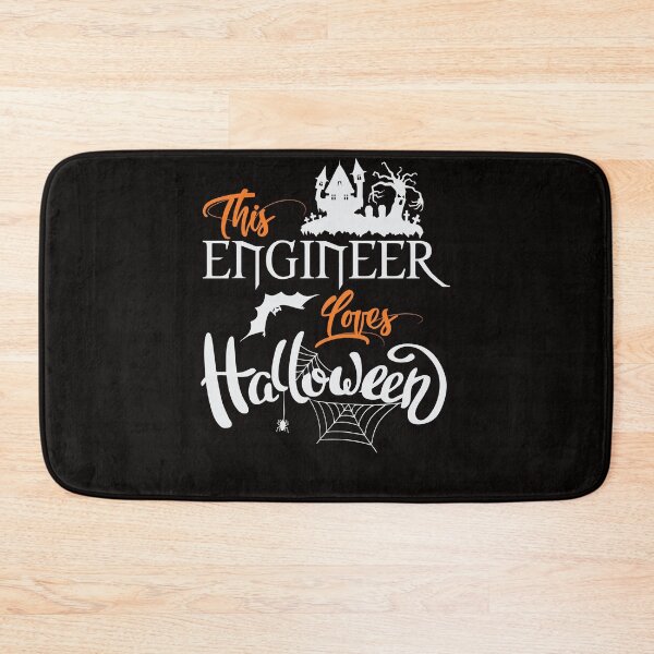 Item preview, This engineer loves Halloween designed and sold by WorldOfTeesUSA.