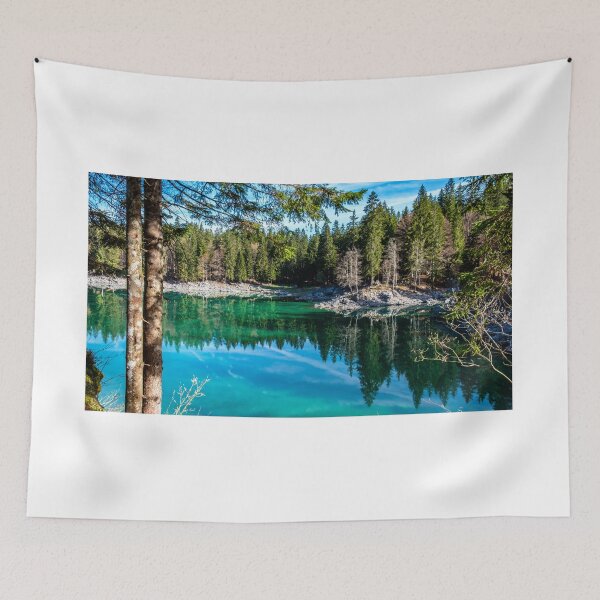 Item preview, Spring morning at the alpine lake designed and sold by zakaz86.