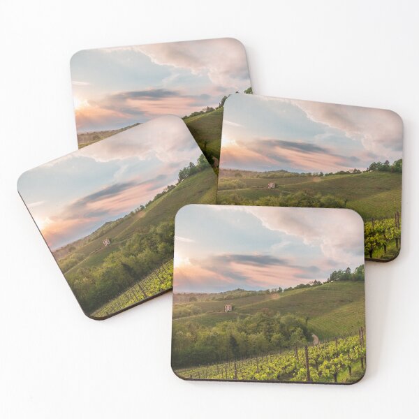 Item preview, Evening storm in the vineyards designed and sold by zakaz86.