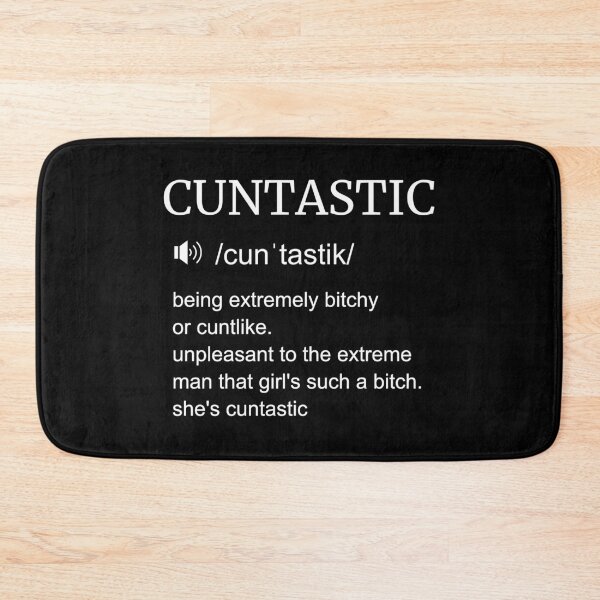 Item preview, Cuntastic funny sarcastic design designed and sold by Burley Threads.