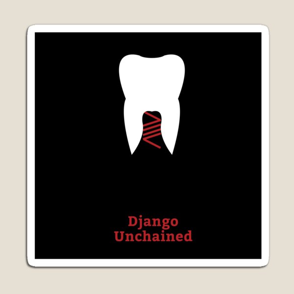 Item preview, Djano Unchained minimalist designed and sold by YeagerBombs.