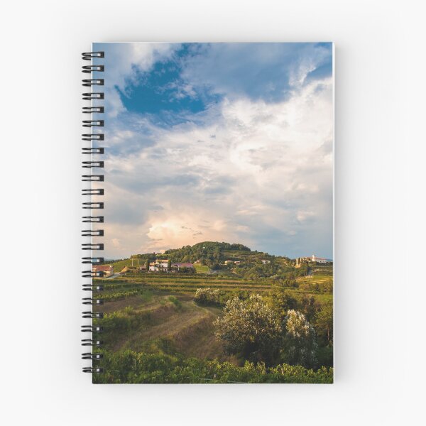 Item preview, Sunset in the vineyards of Rosazzo after the storm designed and sold by zakaz86.
