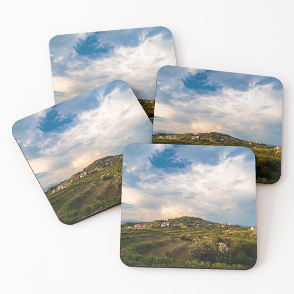 Item preview, Sunset in the vineyards of Rosazzo after the storm designed and sold by zakaz86.