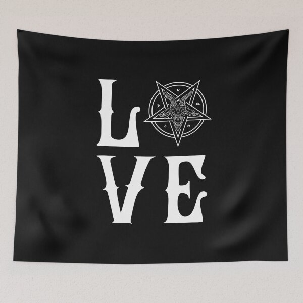 Artikelvorschau, Ich liebe Satan Ich Satanic Goat Occult Ich Black Death Metal Produkt entworfen und verkauft von biNutz.