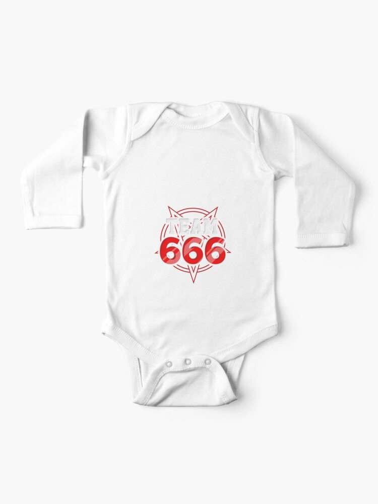 Team 666 I Satanic Pentagram I Black Death Metal Graphic Baby One Piece By Binutz Redbubble Team 666 I Satanic Pentagram I Black Death Metal Graphic Baby One Piece By Binutz Redbubble