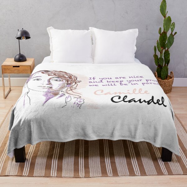 Item preview, Camille Claudel quote designed and sold by MintSniffArt.