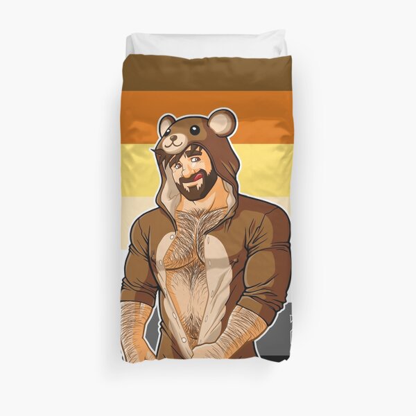 ADAM LIKES TEDDY BEARS - BEAR PRIDE Duvet Cover