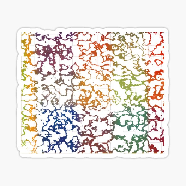 Colorful Doodles Sticker