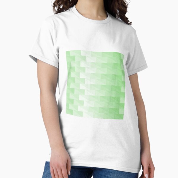 Item preview, Triangles in green tones with 3d depth effect designed and sold by marufemia.