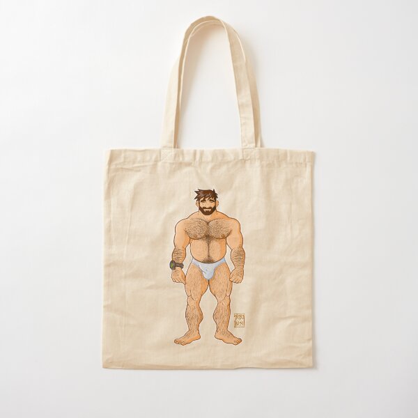 ADAM LIKES UNDERWEAR - CHARACTER ONLY Cotton Tote Bag