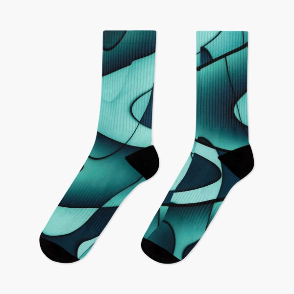 Item preview, Abstract Teal Broken Glitch Pattern designed and sold by Liam Warr.