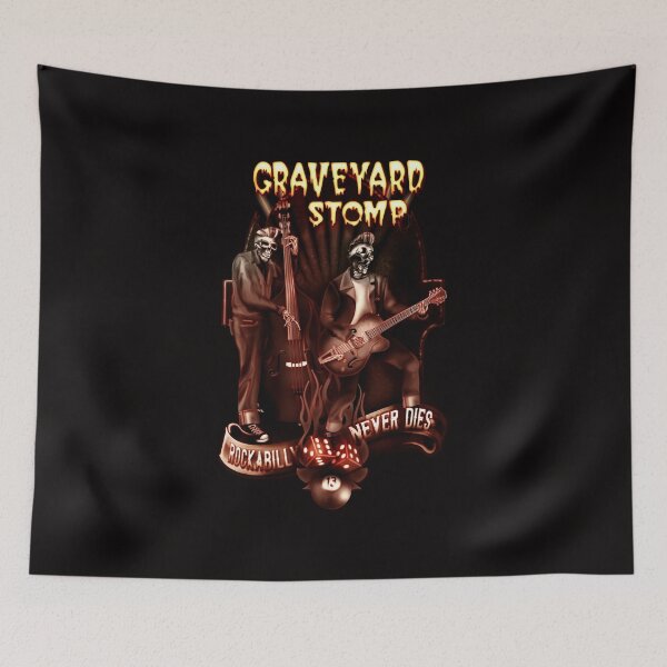 Item preview, Psychobilly Graveyard Stomp designed and sold by vintageparkie.