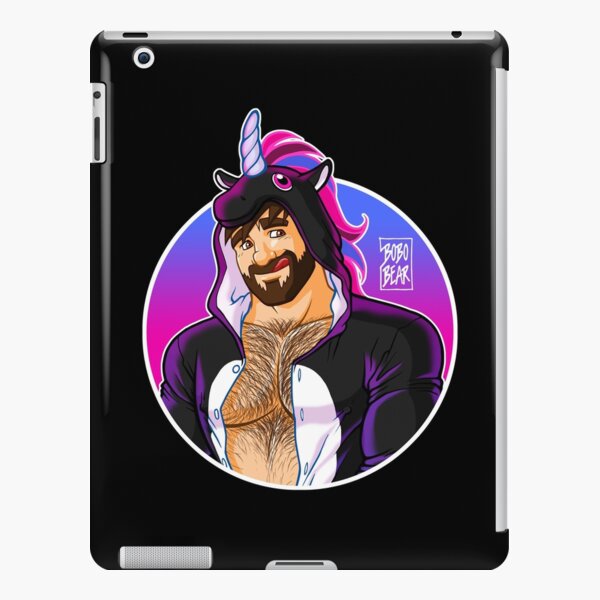 ADAM LIKES UNICORNS - ROUND DETAIL iPad Snap Case