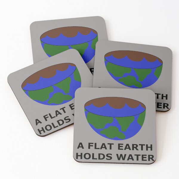 Item preview, The Flat Earth as a Bowl - A Flat Earth Holds Water - Flat Earther Movement  designed and sold by Sabrina Dawkins.