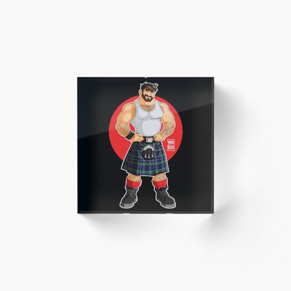 ADAM LIKES KILTS Acrylic Block