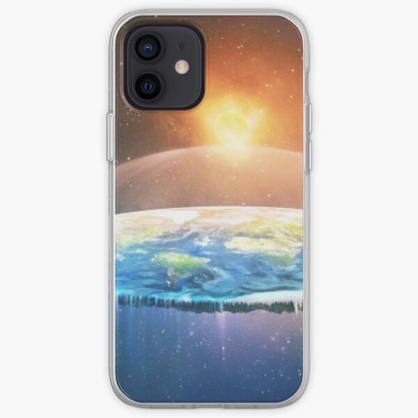 Flat Earth #FlatEarth iPhone Soft Case