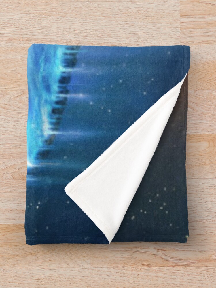 Alternate view of Flat Earth #FlatEarth Throw Blanket
