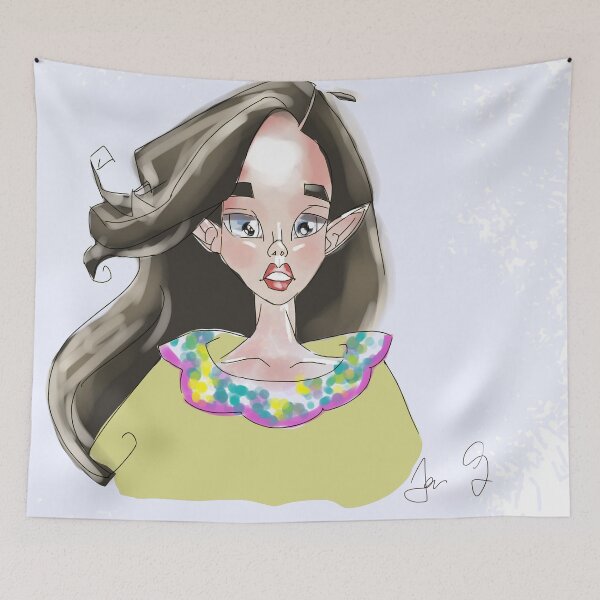 Item preview, elfin lady designed and sold by JanG3.