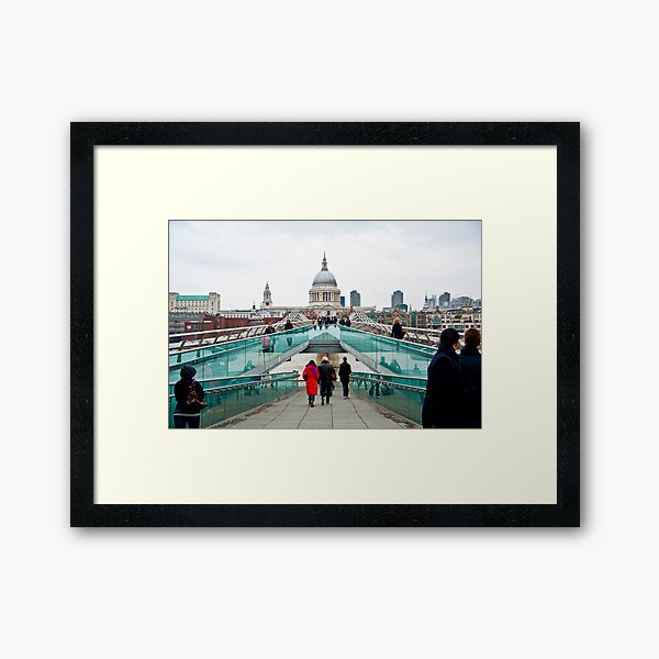 Item preview, St Paul's Cathedral from Millennium Bridge. designed and sold by DonDavisUK.