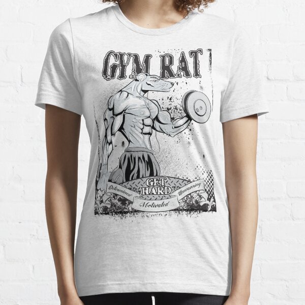  Gymrat GYM RAT Definition Gym Goers Camiseta de estilo