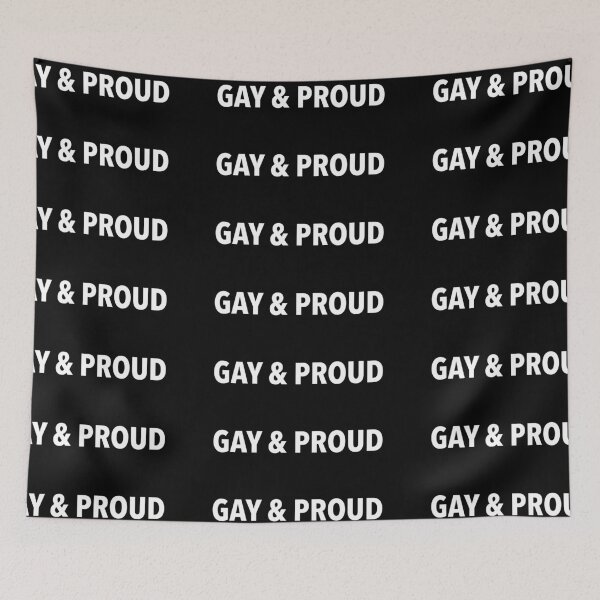 Item preview, Gay & Proud designed and sold by maddylovesolive.