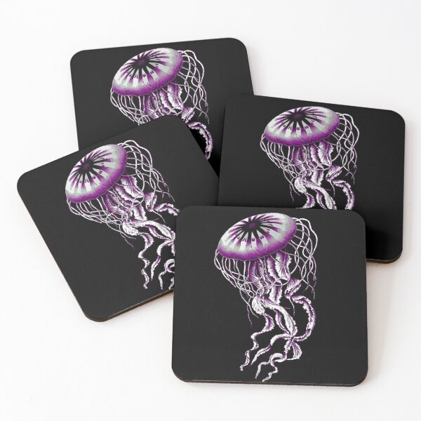 Item preview, Ace Pride Realistic Jellyfish designed and sold by Vernen Ink.