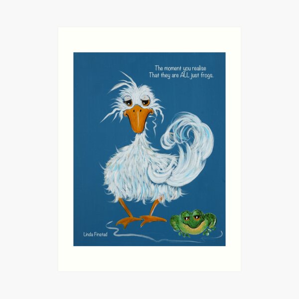 Just Frogs Art Print
