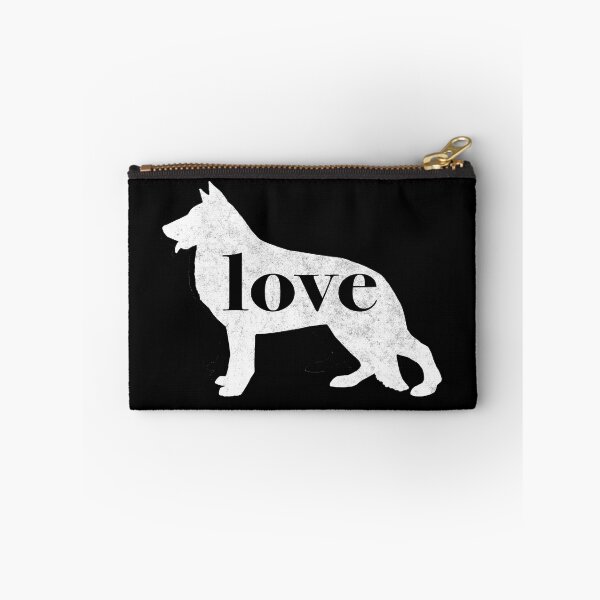 Item preview, German Shepherd Dog Love - A Minimalist Distressed Vintage Style Design for Dog Lovers designed and sold by traciwithani.